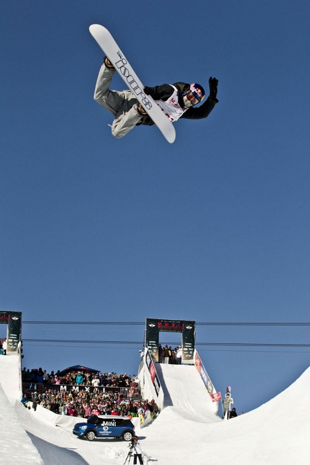 Iouri Podladtchikov in der Halfpipe